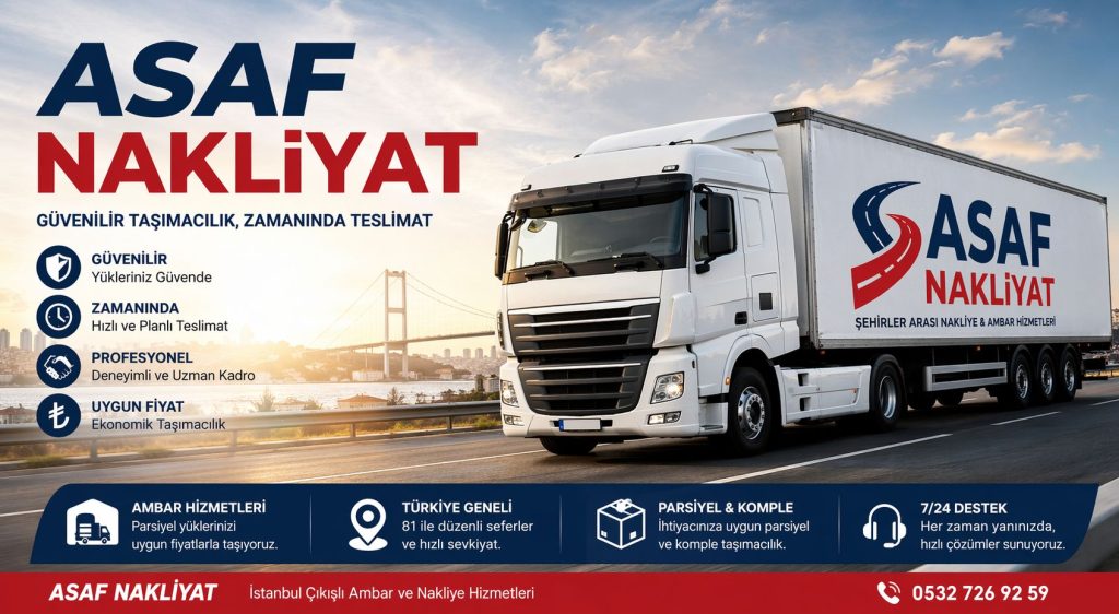 İstanbul nakliyat ambar hizmeti Asaf Nakliyat kamyon taşımacılığı